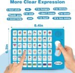 Joyreal AAC Device for Autism, Non Verbal Communication Tools for Speech Therapy & Stroke Rehab. Speech Communication Tablet, Autism Talking Aids with 8 Programmable Buttons & Adjustable Volume - Image 4
