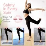 Premium Turning Boards for Dancers – Improve Spins, Technique & Balance, Ideal Turn Board for Ballet, Dancing & Figure Ice Skating, Portable Spin Disc for Dance & Spinner Disk Training Equipment - Image 5