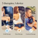 Therabody RecoveryTherm Cube - Instant Heat, Cold and Contrast Therapy for Pain Relief, Aches and Pains, and Muscle Recovery - Portable Hands Free Cryotherapy Machine with Cold Compress & Heating Pad - Image 4