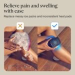 Therabody RecoveryTherm Cube - Instant Heat, Cold and Contrast Therapy for Pain Relief, Aches and Pains, and Muscle Recovery - Portable Hands Free Cryotherapy Machine with Cold Compress & Heating Pad - Image 6