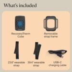 Therabody RecoveryTherm Cube - Instant Heat, Cold and Contrast Therapy for Pain Relief, Aches and Pains, and Muscle Recovery - Portable Hands Free Cryotherapy Machine with Cold Compress & Heating Pad - Image 9