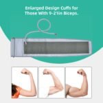 AILE Extra Large Blood Pressure Cuff : Universal 9-21" XL Blood Pressure Cuff for Big Arm, Widely Applicable to Automatic Upper Arm Blood Pressure Monitor, Adjustable, Soft, Comfortable - Image 4