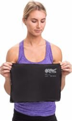Chattanooga ColPac - Reusable Gel Ice Pack - Black Polyurethane - Standard - 10 in x 13.5 in - Cold Therapy - Knee, Arm, Elbow, Shoulder, Back - Aches, Swelling, Bruises, Sprains, Inflammation - Image 4