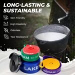 Resistance Bands Set, Exercise Workout Pull Up Assistance Bands with 6 Resistance Levels, Muscle Training Straps for Fitness, Working Out, Body Stretching, Physical Therapy, More - Image 4