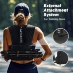 Alpheratz Running Hydration Vest with 500ml Water Bladder,Lightweight Adjustable Chest Straps Hydration Backpack for Hiking and cycing - Image 6