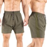Men's 5" Running Shorts 2 Pack Quick Dry Athletic Workout Gym Shorts with Zipper Pockets - Image 4