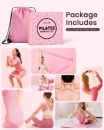 Pilates Ring Set for Women, Home Workout Pilates Equipment with Resistance Bands, 14'' Magic Circle, Mini Ball, Pilates Starter Kit for Strength, Toning and Flexibility - Image 3