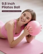 Pilates Ring Set for Women, Home Workout Pilates Equipment with Resistance Bands, 14'' Magic Circle, Mini Ball, Pilates Starter Kit for Strength, Toning and Flexibility - Image 4