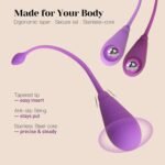 Tracy's Dog Kegel Weights System - Progressive Strength Training Set of 6 Premium Silicone Balls for Women Pelvic Floor Exercise, Ergonomic Design, for Beginners & Advanced, Olin - Image 5