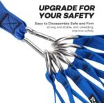 Heavy Resistance Bands for Working Out, NITEEN Resistance Bands with Handles Weight Exercise Bands for Men Women, Workout Bands with Door Anchor and Ankle Straps Strength Training Equipment - Image 5