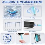 Metene S Blood Glucose Monitor Kit with 50 Glucometer Strips, 50 Lancets, 1 Blood Sugar Monitor, Diabetes Testing Kit with Control Solution, Lancing Device, No Coding, Glucometro Kit Completo - Image 3