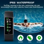Fitness Tracker with 24/7 Heart Rate Blood Oxygen Sleep Monitor, Activity Tracker with 1.1" AMOLED Touch Color Screen, Multiple Sport Modes Step Counter, IP68 Waterproof for Women and Men - Image 4