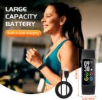 Fitness Tracker with 24/7 Heart Rate Blood Oxygen Sleep Monitor, Activity Tracker with 1.1" AMOLED Touch Color Screen, Multiple Sport Modes Step Counter, IP68 Waterproof for Women and Men - Image 7