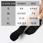 CelerSport 6 Pack Men's Ankle Socks with Cushion, Sport Athletic Running Socks - Image 3