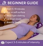 Acupressure Mat & Pillow Set - Acupressure Therapy for Back and Neck Pain Relief, Sciatica, and Pressure Point Aches, Ideal Acupuncture Mat for Sleeping Aid & Recovery (Purple) - Image 5