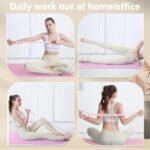 Figure 8 Resistance Band with Handles, Elastic Bands for Working Out,Arm,Back,Shoulder Training Elastic Ropes,Exercise Equipment for Yoga, Pilates,Physical Therapy Stretching - Image 3