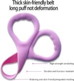 Figure 8 Resistance Band with Handles, Elastic Bands for Working Out,Arm,Back,Shoulder Training Elastic Ropes,Exercise Equipment for Yoga, Pilates,Physical Therapy Stretching - Image 5