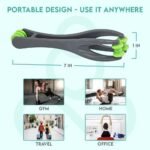 COZLOW Finger Massager for Deep Tissue Comfort, Dual-Sided Therapy Tool for Arthritis, Carpal Tunnel, Stress & Pain Relief, Massage Roller for Hands, Palm & Wrist - Image 5