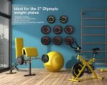 Weight Plate Holder, Wall Mounted Weight Rack Storage for Weight Plates, Home Gym Organizer - Image 5