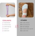 CoolMate Pilates Socks with Grips for Women, Yoga Socks, Crew Non Slip Women for Barre, Pilates Gifts - Image 4