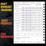 Gym Workout Journal (A5) - Hardback Leather PU Workout Tracker (128 Workouts) - Set Goals & Track Progress | Premium Fitness Journal & Log Book by Gorilla Fit - Image 4