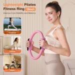 Pilates Kit 13Pcs Home Pilates Essentials Workout Kit with 13" Ring, 10" Ball and Resistance Bands for Women at Home Pilates Equipment Set for Beginners - Image 3