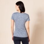Amazon Essentials Womens Active Quick Dry Tech Stretch Short-Sleeve V-Neck T-Shirt (Available in Plus Size) - Image 5