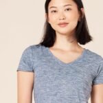 Amazon Essentials Womens Active Quick Dry Tech Stretch Short-Sleeve V-Neck T-Shirt (Available in Plus Size) - Image 6