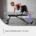 FF Finer Form 5-in-1 Weight Bench, Adjustable & Foldable for Bench Press, Strength Training and Full Body Workout, Perfect for Dumbbell Sets or an Adjustable Dumbbell Set in Your Home Gym - Image 6