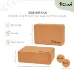 Natural Cork Yoga Blocks 2 Pack with Strap & Massage Balls - Premium Yoga Accessories for Women & Men - Image 4