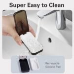 BUG HULL Pill Cutter with Removable Silicone Liner, Slim Pill Splitter, Pill Cutter Splitter for Small and Tiny Pills, Pill Cutters for Small or Large Pills Professional- Purple - Image 4