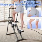 Stair Stepper & Ab Machine by SEWD, 2-in-1 Cardio Workout Equipment with Adjustable Handlebar & Large Pedals, 90% Pre-Assembled Fitness Equipment, Quickly Switch from Stepper to Abdominal Machine - Image 5