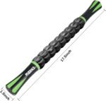 Muscle Roller Stick for Athletes - Deep Tissue Fascia Blaster & Roller Massager for Myofascial Pain Relief - Body-Building Apparatus (Green black-18 inch) - Image 3