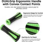 Muscle Roller Stick for Athletes - Deep Tissue Fascia Blaster & Roller Massager for Myofascial Pain Relief - Body-Building Apparatus (Green black-18 inch) - Image 6