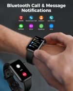 Smart Watch Fitness Tracker (Answer/Make Call), 24/7 Heart Rate Spo2 Blood Pressure Monitor Sleep Tracker, 114 Sports Modes Pedometer Calorie Step Tracker, Waterproof Activity Tracker for Women Men - Image 3