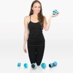 Posture Magic Massage Ball Set for Myofascial Trigger Point Release & Deep Tissue Massage - Set of 6 - Large Foam/Small Foam/Lacrosse/Peanut/Spiky/Hand Exercise Ball (Blue) - Image 5
