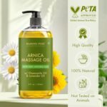 MAJESTIC PURE Arnica Massage Oil for Massage Therapy - Refreshing, and Relaxing - Natural Oils with Lavender & Chamomile Essential Oils - for All Skin Types - Men and Women - 8 fl oz - Image 6