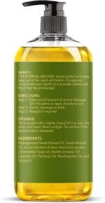 MAJESTIC PURE Arnica Massage Oil for Massage Therapy - Refreshing, and Relaxing - Natural Oils with Lavender & Chamomile Essential Oils - for All Skin Types - Men and Women - 8 fl oz - Image 9