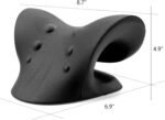 RESTCLOUD Neck and Shoulder Relaxer, Cervical Traction Device for TMJ Pain Relief and Cervical Spine Alignment, Chiropractic Pillow, Neck Stretcher (Black) - Image 5