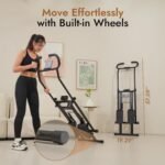Stair Stepper with Adjustable Resistance - Stair Climber for Home Gym, Folding Cardio Machine with Extended Step Range, Adjustable Handlebar & Pedals, Tablet Holder by MACYO - Image 5