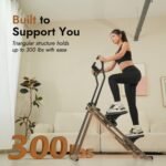Stair Stepper with Adjustable Resistance - Stair Climber for Home Gym, Folding Cardio Machine with Extended Step Range, Adjustable Handlebar & Pedals, Tablet Holder by MACYO - Image 9