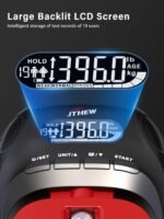 Grip Strength Tester Trainer - Electronic Hand Dynamometer of 400lbs/180kg & Grip strengthener with Adjustable Resistance for Sports - Image 5