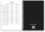 The Gym Log - The perfect logbook to record your Workouts - 8.26 x 5.8 inches with 104 pages and space for 100 workouts - Image 5