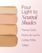 Mineral Fusion Makeup Cream Concealer Eye Palette Quad - 4 Light to Neutral Shades - Indulgence - Blemish Concealer & Under Eye Brightener - With Vitamin C & E - Hypoallergenic - Image 5
