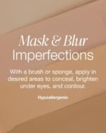 Mineral Fusion Makeup Cream Concealer Eye Palette Quad - 4 Light to Neutral Shades - Indulgence - Blemish Concealer & Under Eye Brightener - With Vitamin C & E - Hypoallergenic - Image 7