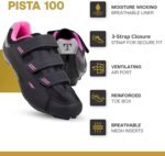 Tommaso Pista 100 SPD & Peloton Shoes for Women—Ready to Ride with Peloton Delta Cleat or SPD Cleats for Various Indoor Bikes—Explore Vareity Cycling Shoes & Bike Accessories - Image 3