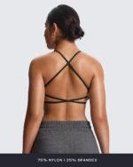 Aoxjox Women's Workout Sports Bras Fitness Ivy Low Impact Bra Yoga Crop Tank - Image 5