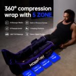 Leg Compression Massager for Circulation and Pain Relief FSA, Recovery Boots Sleeve for Fast Therapy, Cordless Leg Massager with Heat as Ideal Gifts for Men Women (Large1-Pack) - Image 3