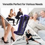 Leg Compression Massager for Circulation and Pain Relief FSA, Recovery Boots Sleeve for Fast Therapy, Cordless Leg Massager with Heat as Ideal Gifts for Men Women (Large1-Pack) - Image 5