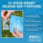 GLP-1 Patches | 60 Discreet Patches | Extra Strength Berberine, Pomegranate & Cinnamon Formula | Vegan Time Release GLP1 Patch for Men & Women - Image 4